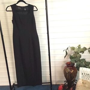 Liz Claiborne long black evening dress size 6